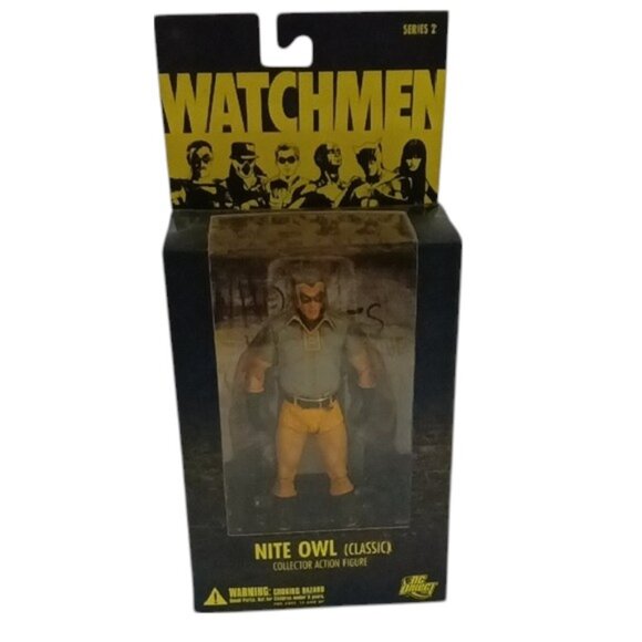 Watchmen‎ Movie Series 2 Classic Nite Owl 7'' Action Figure DC Direct Toys 2009 - Picture 1 of 7